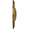 Ekena Millwork Oxford Ceiling Medallion, Hand-Painted Gold, 16 7/8"W x 11 3/4"H x 1 1/2"P CM16OXGLS - alternate 4